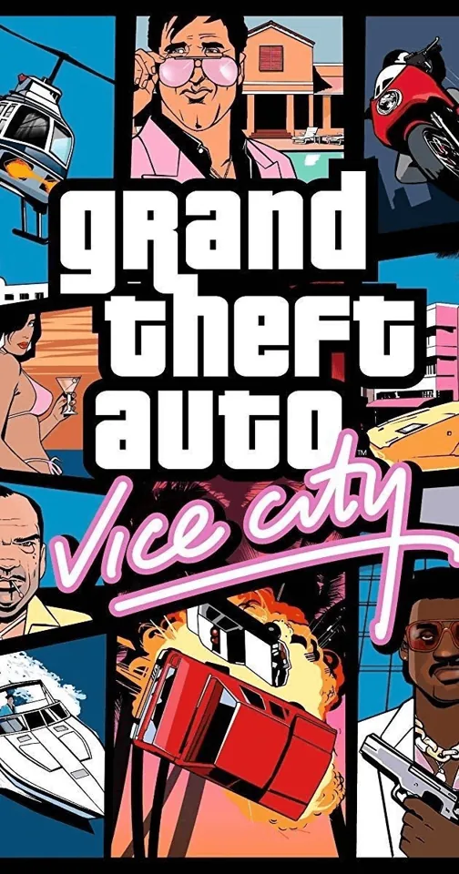 Grand Theft Auto Vice City cover shown on the browser project's setup page